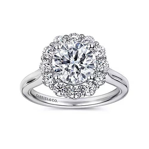 Gabriel & Co. -  ER9452W44JJ Gabriel & Co. Engagement Ring Birmingham Jewelry 