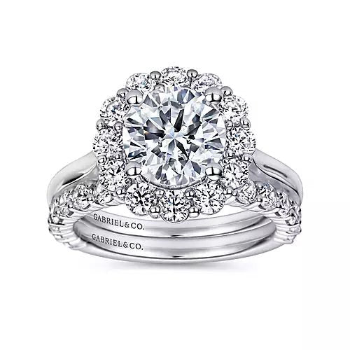 Gabriel & Co. -  ER9452W44JJ Gabriel & Co. Engagement Ring Birmingham Jewelry 