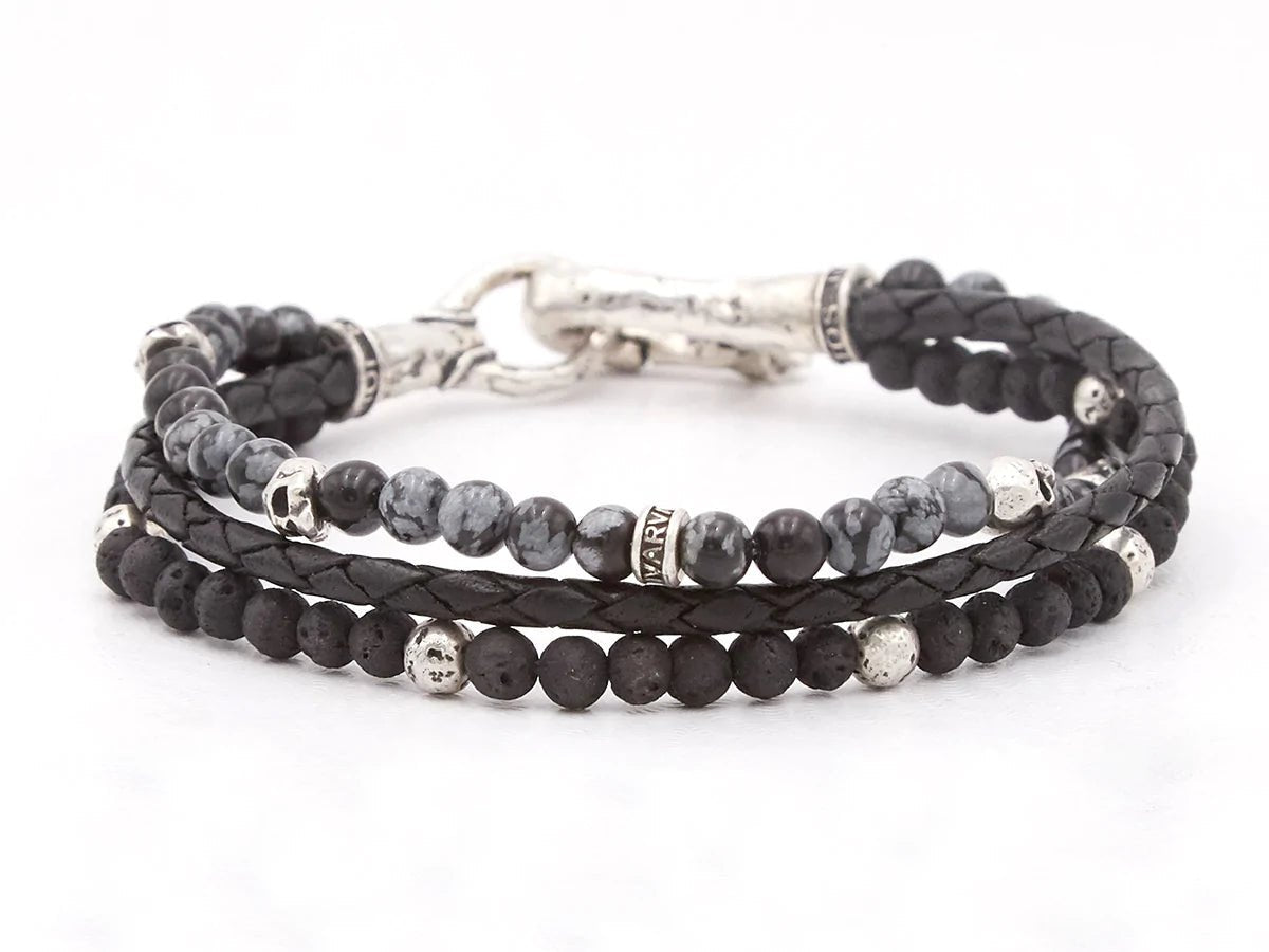 John Varvatos - JVB-SS-MS-8251-85 John Varvatos Bracelet Birmingham Jewelry 