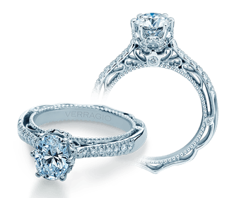 VENETIAN-5077OV VERRAGIO Engagement Ring Birmingham Jewelry Verragio Jewelry | Diamond Engagement Ring VENETIAN-5077OV