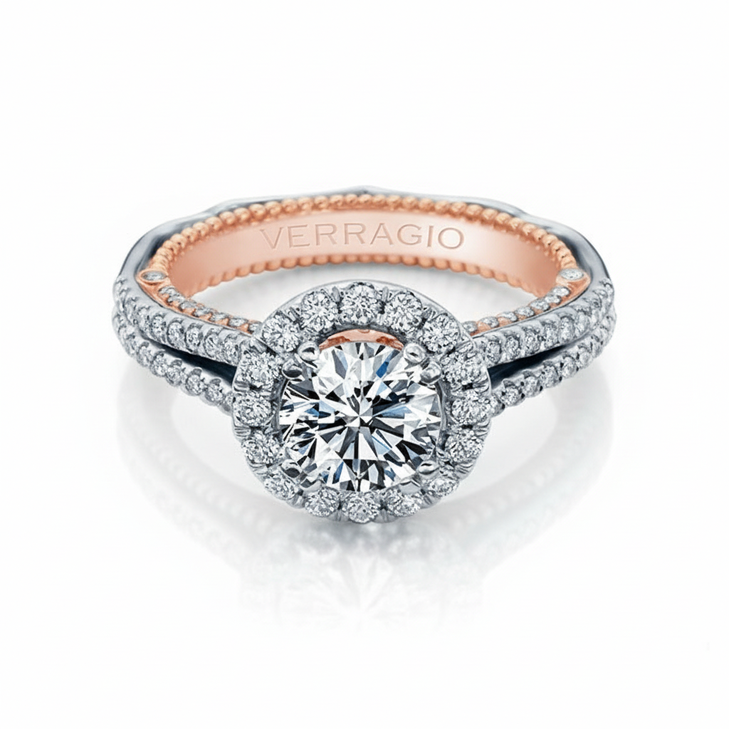 VENETIAN-5067R-2WR VERRAGIO Engagement Ring Birmingham Jewelry Verragio Jewelry | Diamond Engagement Ring VENETIAN-5067R-2WR