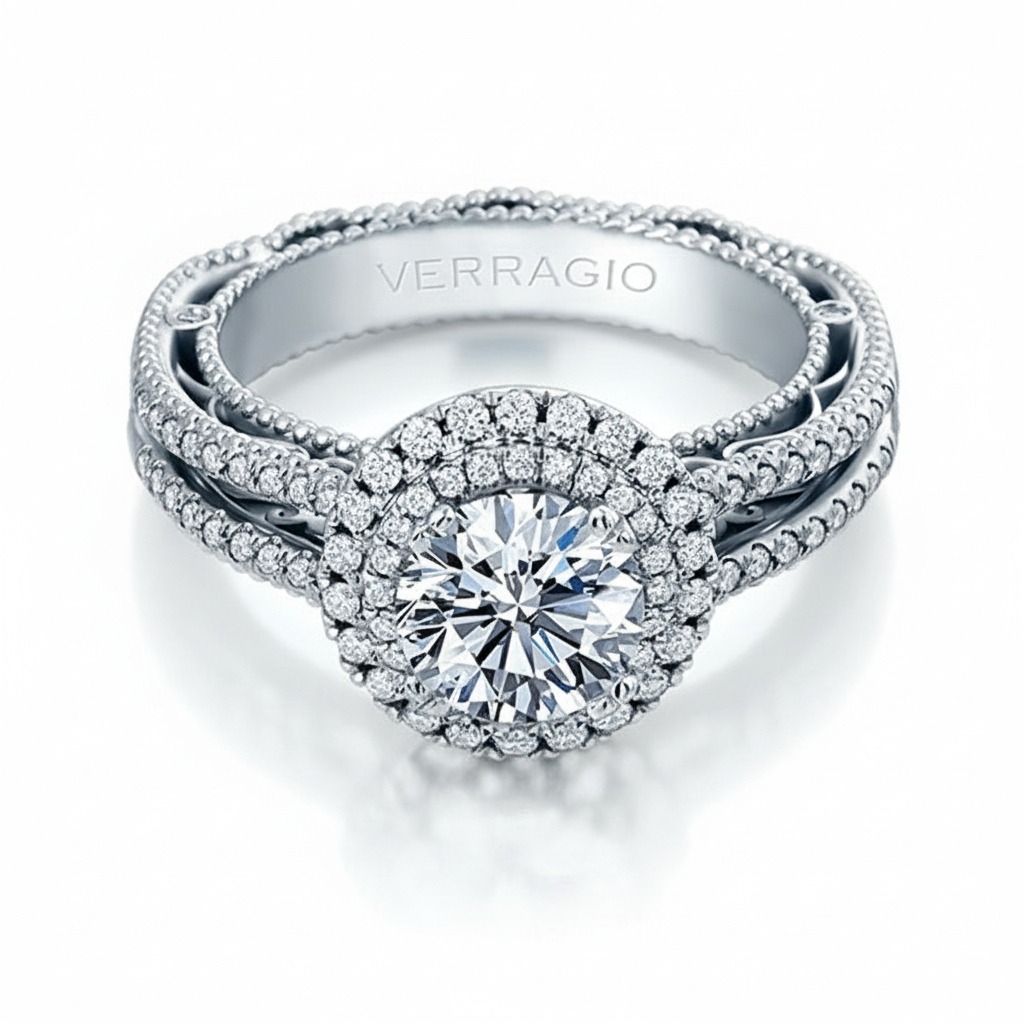 VENETIAN-5049R VERRAGIO Engagement Ring Birmingham Jewelry Verragio Jewelry | Diamond Engagement Ring VENETIAN-5049R