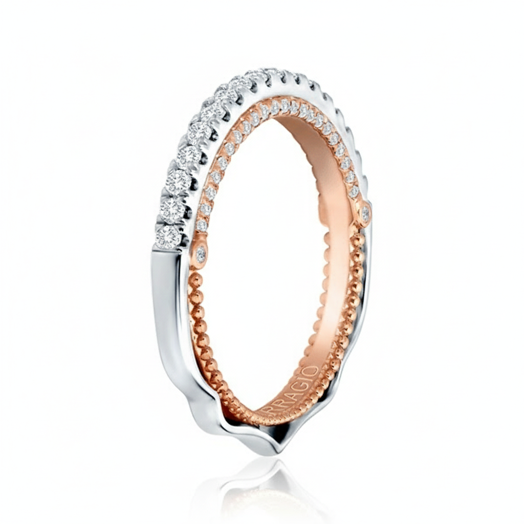 VENETIAN-5067W-2WR VERRAGIO Wedding Band Birmingham Jewelry Verragio Jewelry | Diamond Wedding Band VENETIAN-5067W-2WR