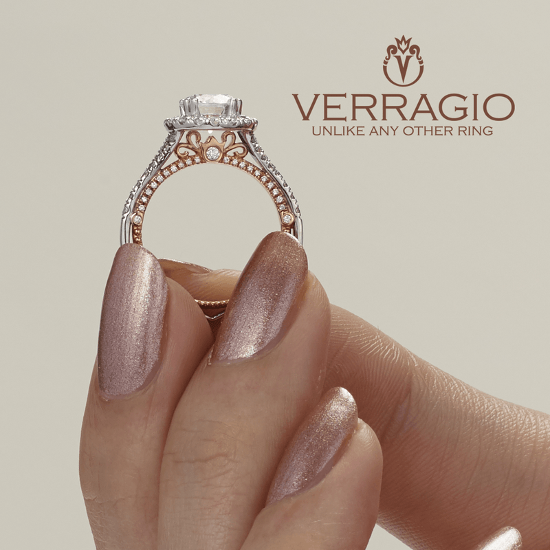 VENETIAN-5071R-2WR VERRAGIO Engagement Ring Birmingham Jewelry Verragio Jewelry | Diamond Engagement Ring VENETIAN-5071R-2WR