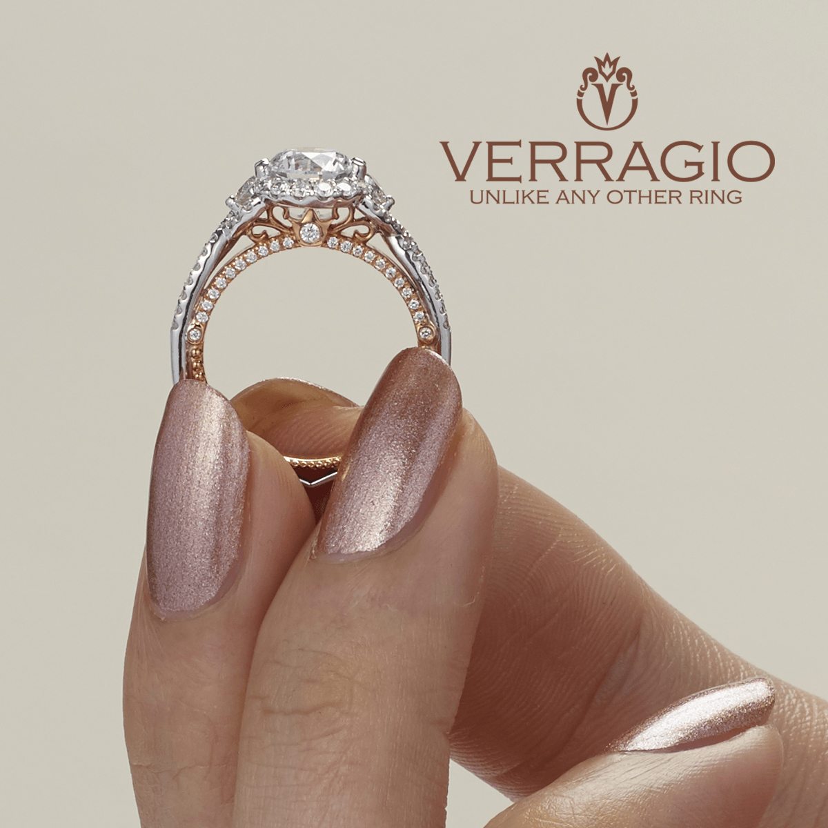 VENETIAN-5075R-2WR VERRAGIO Engagement Ring Birmingham Jewelry Verragio Jewelry | Diamond Engagement Ring VENETIAN-5075R-2WR
