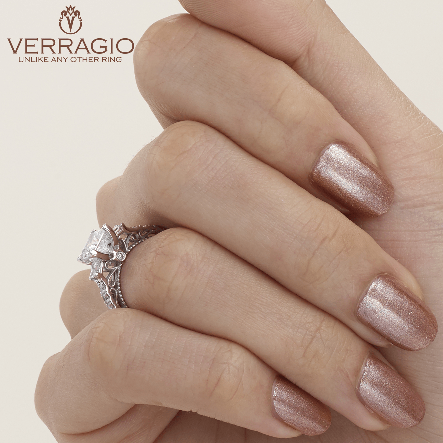 VENETIAN-5058P VERRAGIO Engagement Ring Birmingham Jewelry Verragio Jewelry | Diamond Engagement Ring VENETIAN-5058P