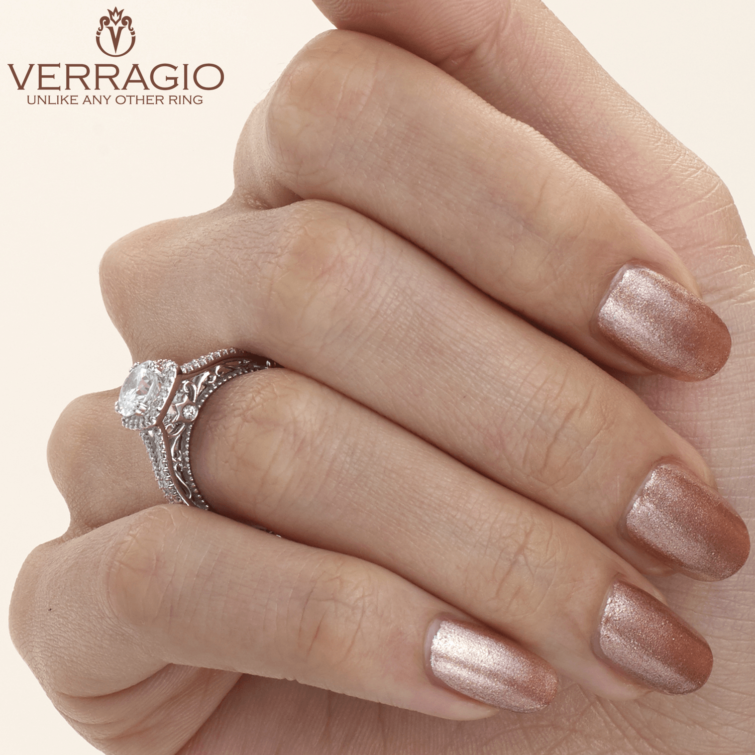 PARISIAN-107CU VERRAGIO Engagement Ring Birmingham Jewelry Verragio Jewelry | Diamond Engagement Ring PARISIAN-107CU