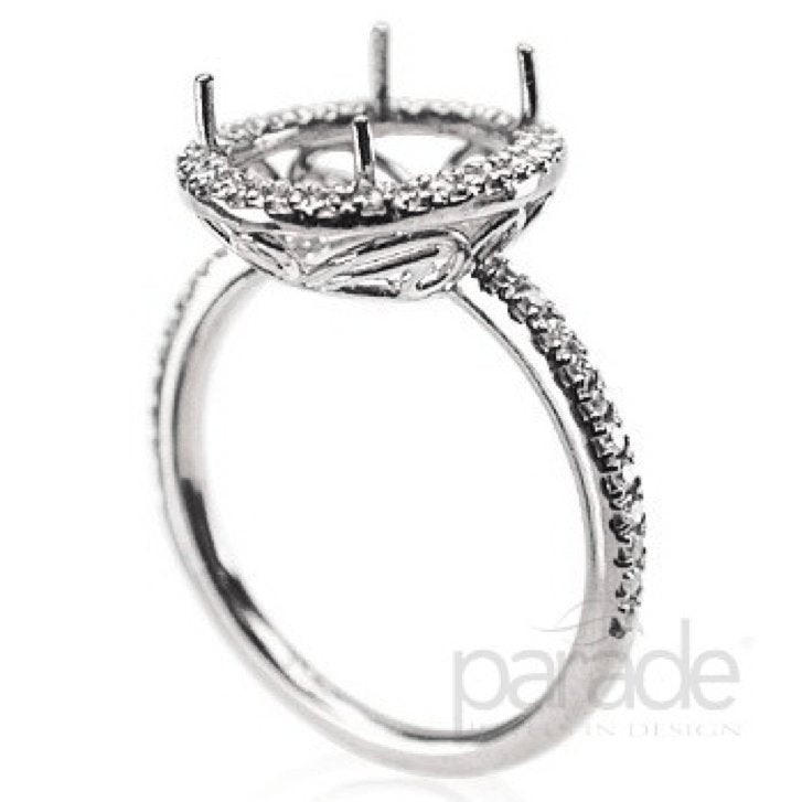 Parade Design - R0817/O2 Parade Design Engagement Ring Birmingham Jewelry 
