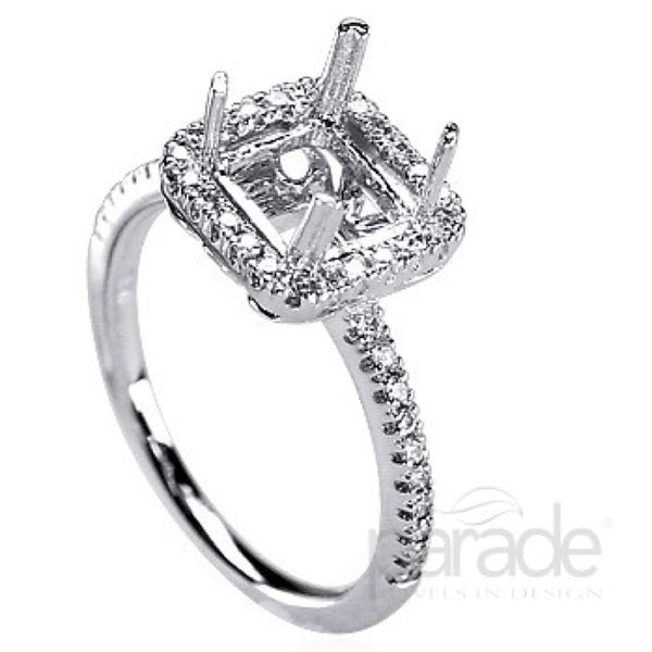 Parade Design - R0817/S1 Parade Design Engagement Ring Birmingham Jewelry 
