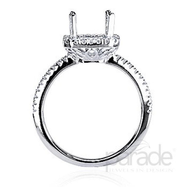 Parade Design - R0817/S2 Parade Design Engagement Ring Birmingham Jewelry 