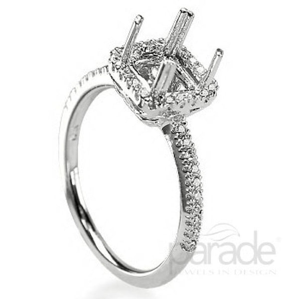 Parade Design - R0817/S2 Parade Design Engagement Ring Birmingham Jewelry 