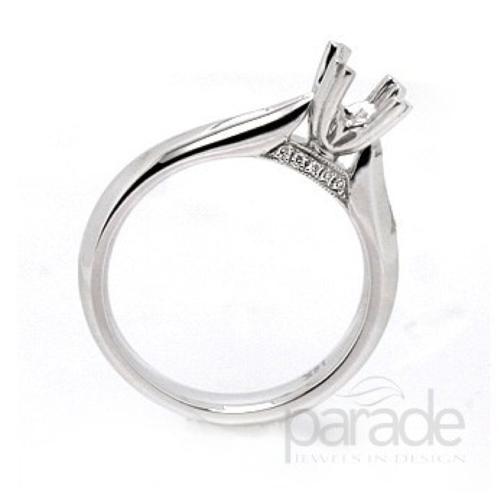 Parade Design - R2531/R2 Parade Design Engagement Ring Birmingham Jewelry 