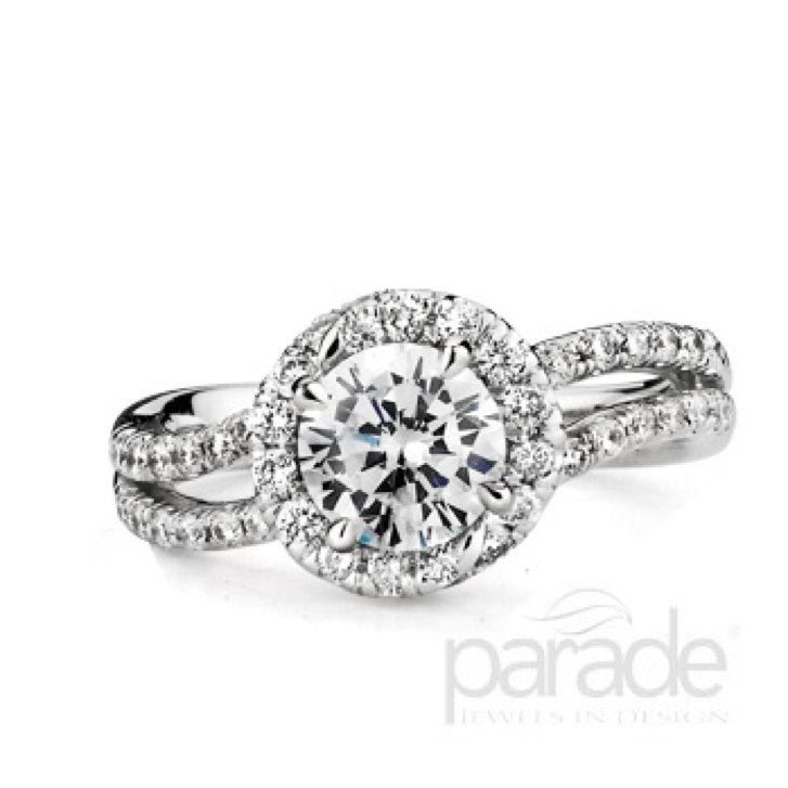 Parade Design - R2867/R1 Parade Design Engagement Ring Birmingham Jewelry 