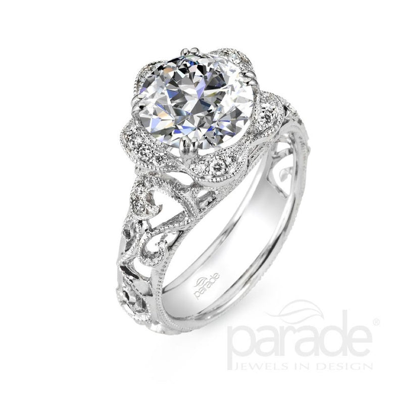 Parade Design - R2910/R1 Parade Design Engagement Ring Birmingham Jewelry 