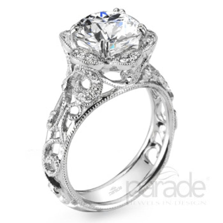 Parade Design - R2910/R1 Parade Design Engagement Ring Birmingham Jewelry 