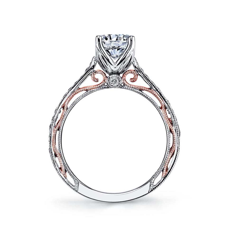 Parade Design - R2928C/R1-WR Parade Design Engagement Ring Birmingham Jewelry 