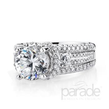 Parade Design - R2937/R1 Parade Design Engagement Ring Birmingham Jewelry 