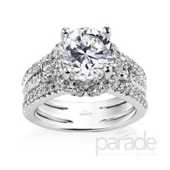 Parade Design - R2937/R1 Parade Design Engagement Ring Birmingham Jewelry 