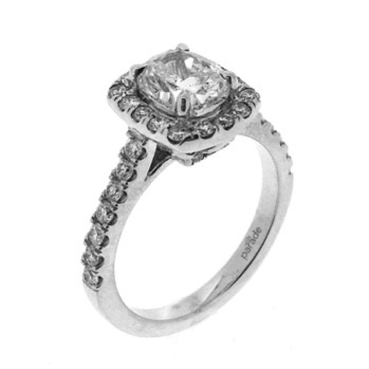 Parade Design - R2957/O2 Parade Design Engagement Ring Birmingham Jewelry 