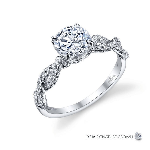 Parade Design - R3059/C1 Parade Design Engagement Ring Birmingham Jewelry 