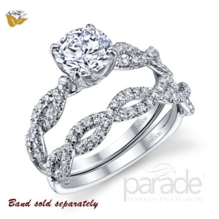 Parade Design - R3059/R1 Parade Design Engagement Ring Birmingham Jewelry 