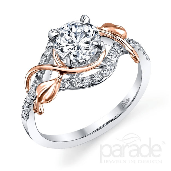 Parade Design - R3118B/R1-WR Parade Design Engagement Ring Birmingham Jewelry 