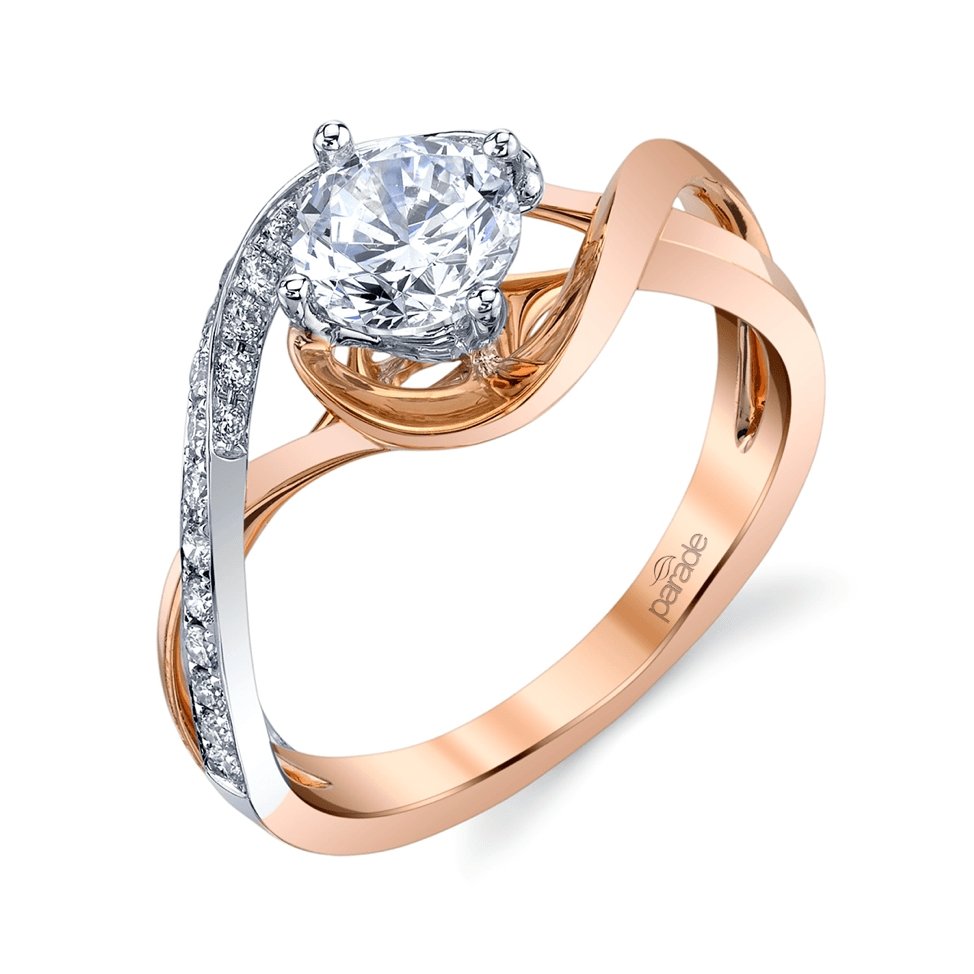 Parade Design - R3152B/R1-WR Parade Design Engagement Ring Birmingham Jewelry 