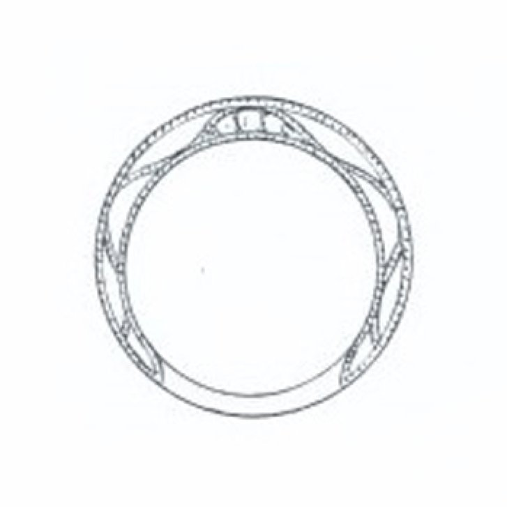 Parade Design - R3195/R1-BD (Band) Parade Design Wedding Band Birmingham Jewelry 