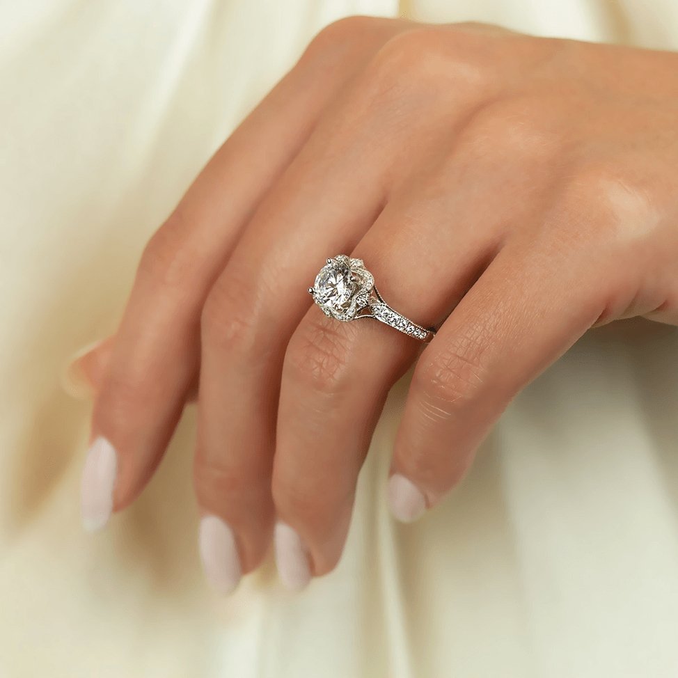 Parade Design - R3195/R1 Parade Design Engagement Ring Birmingham Jewelry 