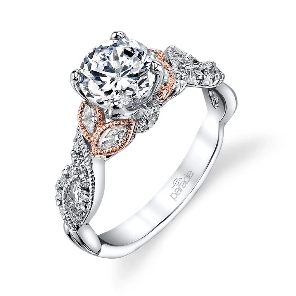 Parade Design - R3567/R1-WR Parade Design Engagement Ring Birmingham Jewelry 