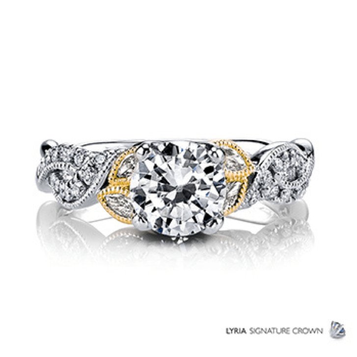 Parade Design - R3567/R1-WY Parade Design Engagement Ring Birmingham Jewelry 