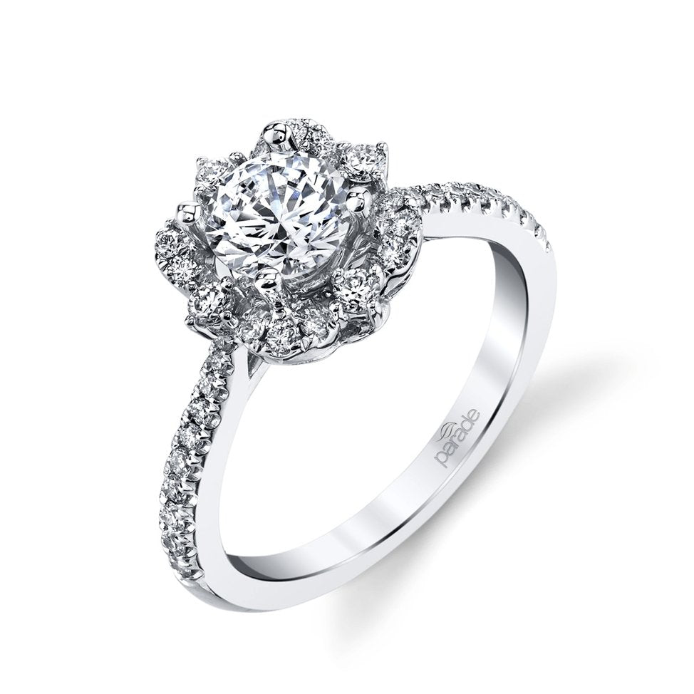 Parade Design - R3672D/R2 Parade Design Engagement Ring Birmingham Jewelry 