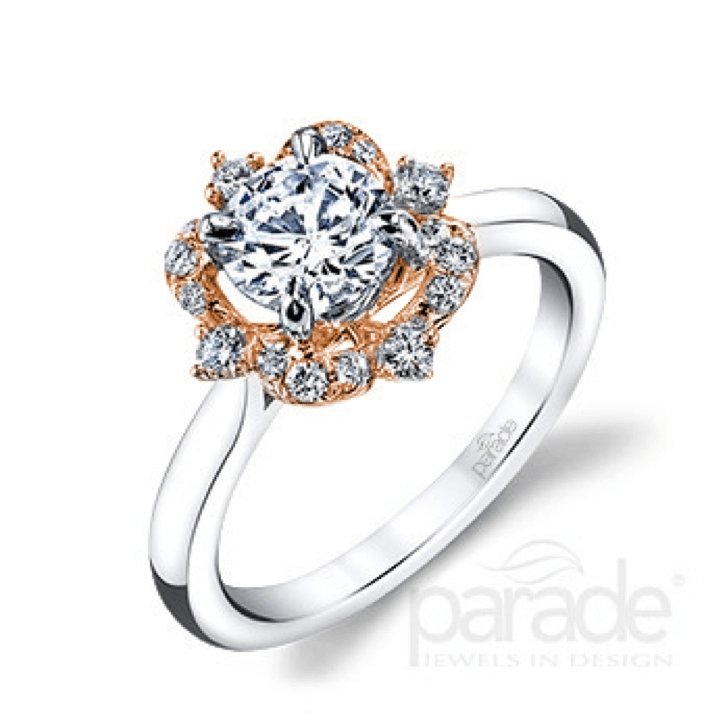 Parade Design - R3672/R4-WR Parade Design Engagement Ring Birmingham Jewelry 