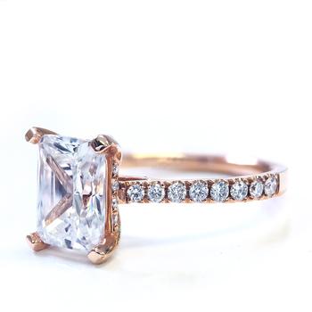 Parade Design - R3738/E1 (Rose Gold) Parade Design Engagement Ring Birmingham Jewelry 