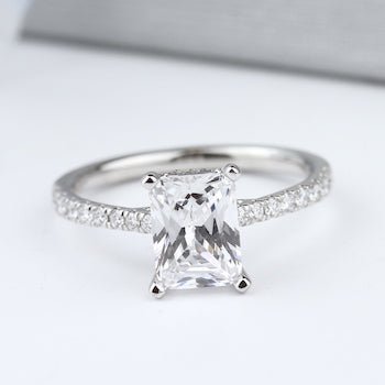 Parade Design - R3738/E1 (White Gold) Parade Design Engagement Ring Birmingham Jewelry 