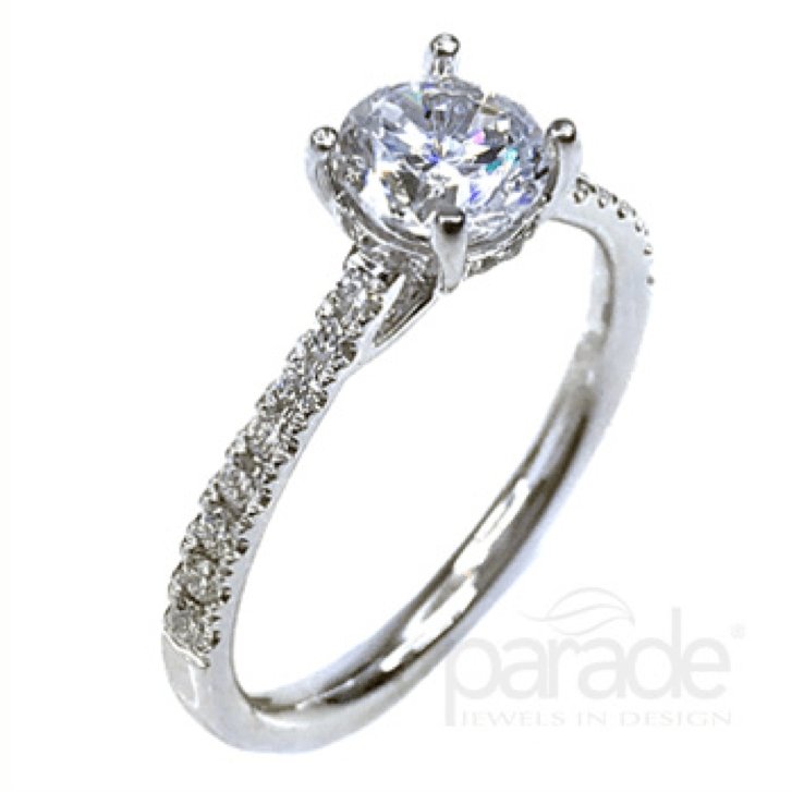 Parade Design - R3738/R1 Parade Design Engagement Ring Birmingham Jewelry 