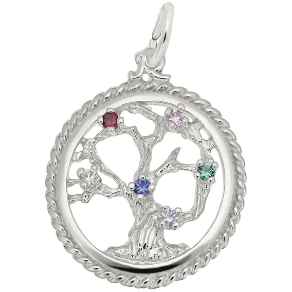 Rembrandt Charms - Tree of Life Charm - 0808 Rembrandt Charms Charm Birmingham Jewelry 