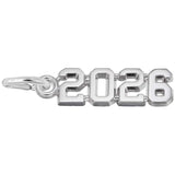 Rembrandt Charms - ‘2026’ Charm - 3826 Rembrandt Charms Charm Birmingham Jewelry 