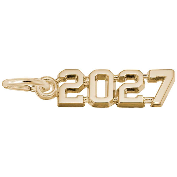 Rembrandt Charms - ‘2027’ Charm - 7027 Rembrandt Charms Charm Birmingham Jewelry 