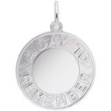 Rembrandt Charms - A Day to Remember Disc Charm - 1412 Rembrandt Charms Charm Birmingham Jewelry 