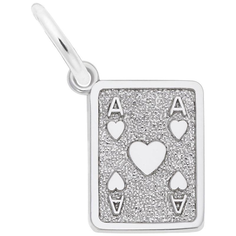 Rembrandt Charms - Ace of Hearts Charm - 1496 Rembrandt Charms Charm Birmingham Jewelry 