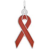 Rembrandt Charms - AIDS Awareness Ribbon Charm - 6426 Rembrandt Charms Charm Birmingham Jewelry 