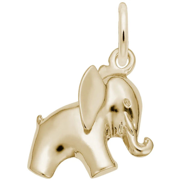 Rembrandt Charms - Baby Elephant Charm - 575 Rembrandt Charms Charm Birmingham Jewelry 