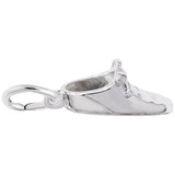Rembrandt Charms - Baby Shoe with Bow Charm - 6522 Rembrandt Charms Charm Birmingham Jewelry 