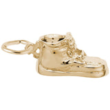 Rembrandt Charms - Baby Shoe with Laces Charm - 8222 Rembrandt Charms Charm Birmingham Jewelry 
