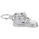 Rembrandt Charms - Baby Shoe with Laces Charm - 8222 Rembrandt Charms Charm Birmingham Jewelry 