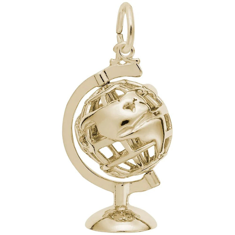 Rembrandt Charms - Base Globe Charm - 8334 Rembrandt Charms Charm Birmingham Jewelry 