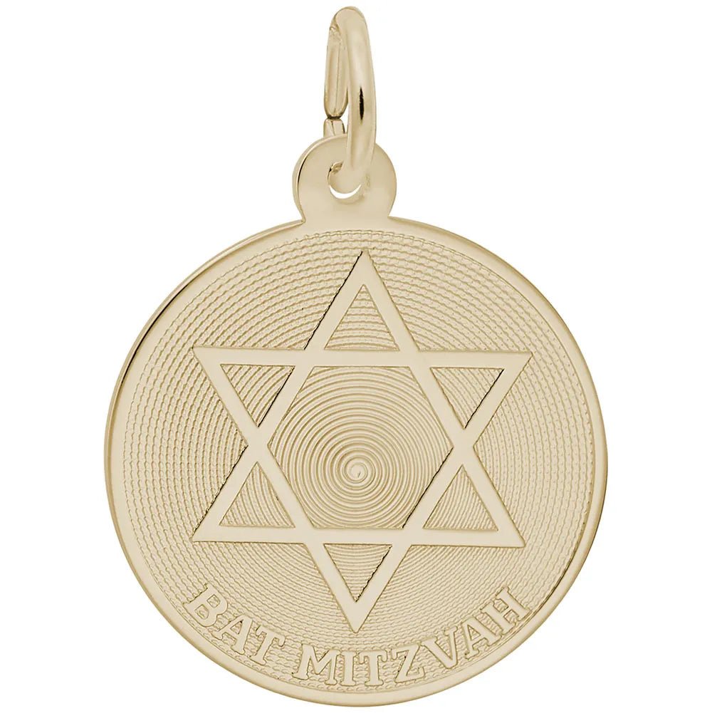 Rembrandt Charms - Bat Mitzvah Charm - 3776 Rembrandt Charms Charm Birmingham Jewelry 