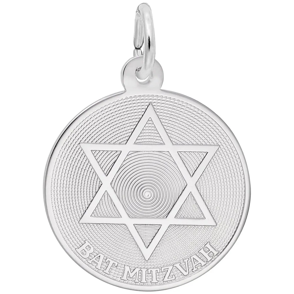 Rembrandt Charms - Bat Mitzvah Charm - 3776 Rembrandt Charms Charm Birmingham Jewelry 