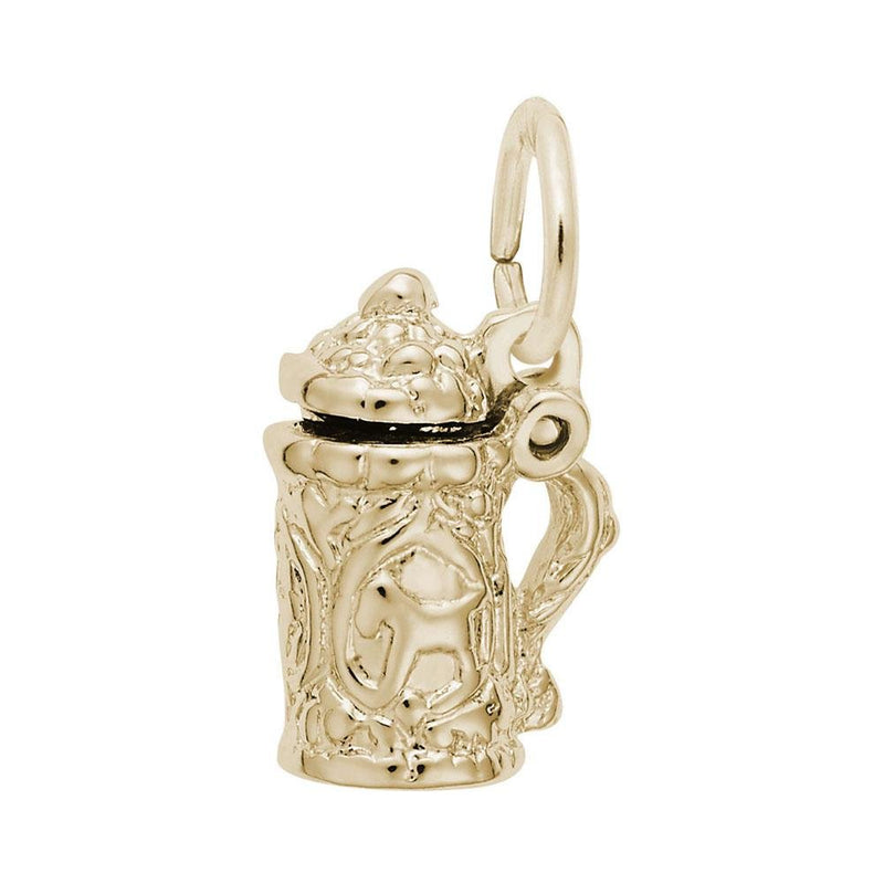 Rembrandt Charms - Beer Stein Charm - 0453 Rembrandt Charms Charm Birmingham Jewelry 